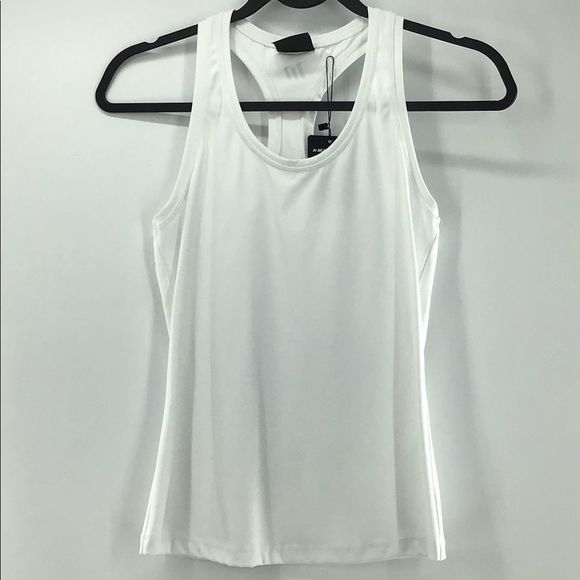 MUSCLENATION White Razorback Tank NWT SIZE XS - Picture 1 of 4